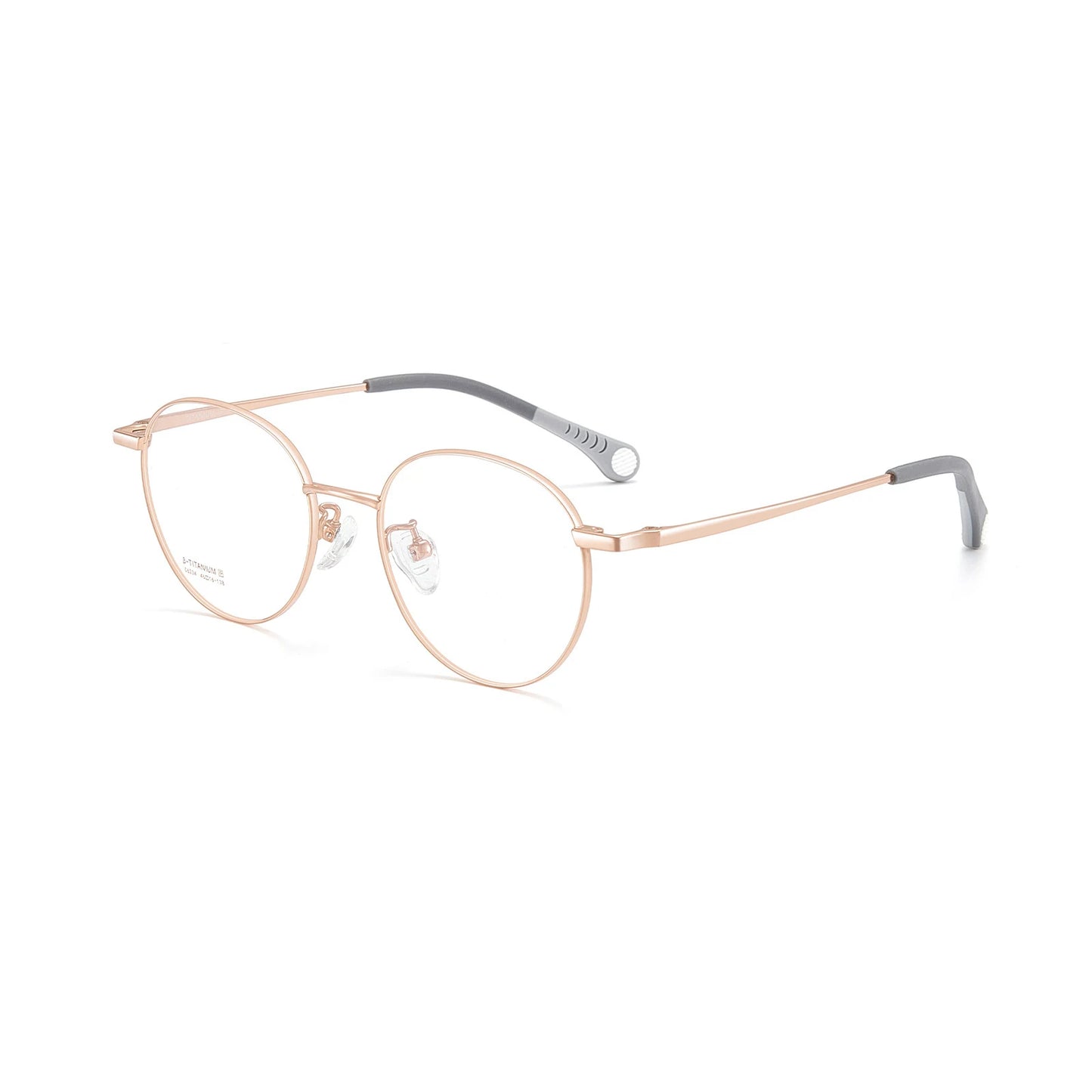 Oval Beta Titanium Eyeglasses Frame