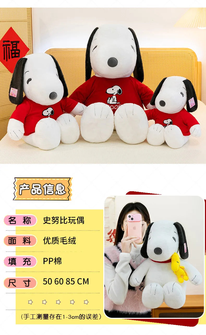 Cute Cartoon Dog Plush Backpack Soft Stuffed Pillow