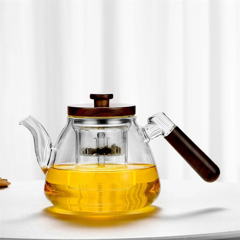 1000ml High Borosilicate Glass Teapot with Tea Infuser