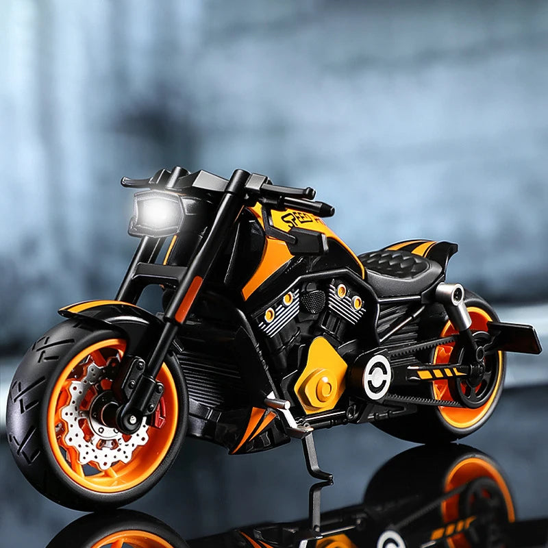 Diecast V Rod Night Rod Special Cruiser Motorcycle Model 1 to 10 Scale
