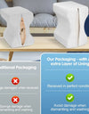 Memory Foam Knee Pillow for Orthopedic Sciatica Back Leg Hip Align Spine Pregnancy Body Pillows Back Support for Side Sleepers