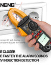 Smart Clamp Multimeter 600V Meter AC/DC Voltage Tester Ammeter Pliers Test Voltmeter Capacitance Ohm Current Tools