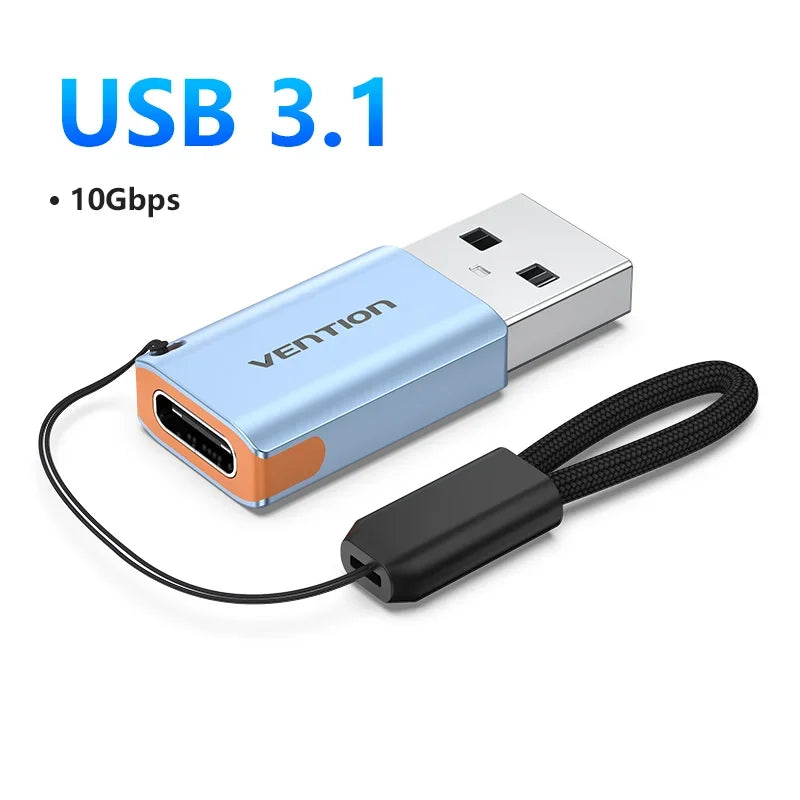 USB C Adapter USB 3.0 2.0 Male to Type C Female Converter cable for Laptop Samsung S20 Xiaomi 10 Earphone USB Adapter