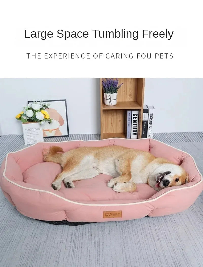 Fluffy Plush Pet Sofa Bed Cushion for Dogs and Cats