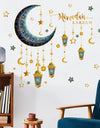 Eid Window Stickers Ramadan Decoration Eid Mubarak Decor