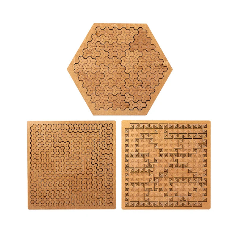 Wooden Brain Teaser Puzzle Game