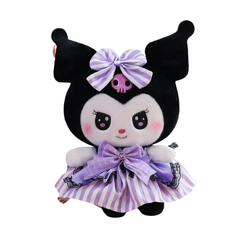 Cute Character Diamond Bow Plush Stuffed Doll Pillow Toy