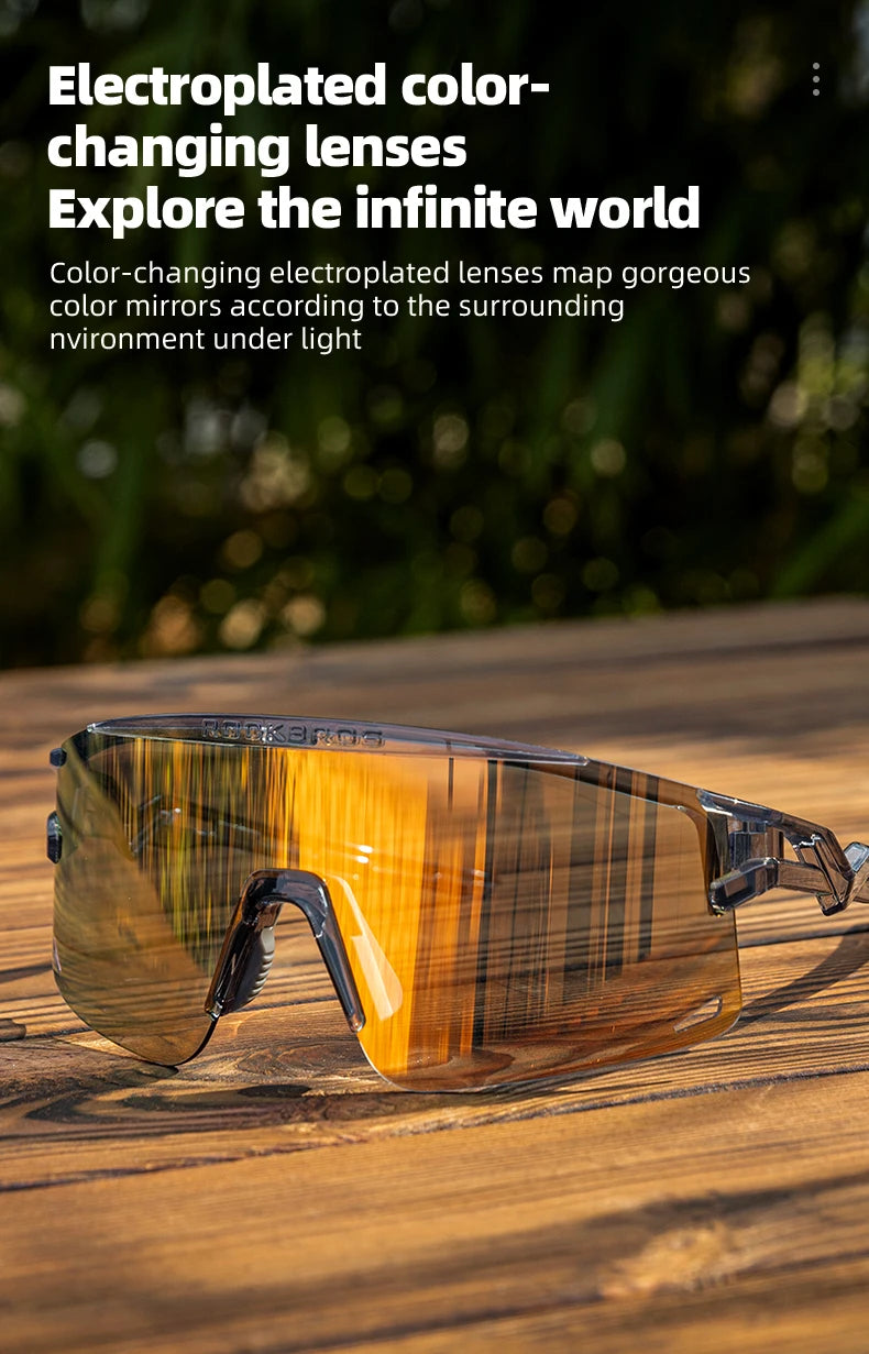 Bicycle Glasses Polarized / Photochromic Lens Bike Sunglasses Men Women UV400 Sports MTB Road Cycling Goggles Glasses