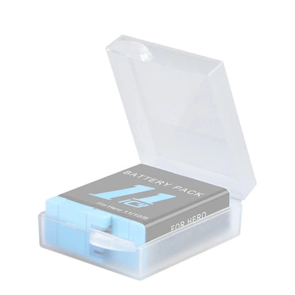 Plastic Transparent Battery Storage Box for GoPro AHDBT-901/BT-801/BT-501/BT-401/BT-301 Battery