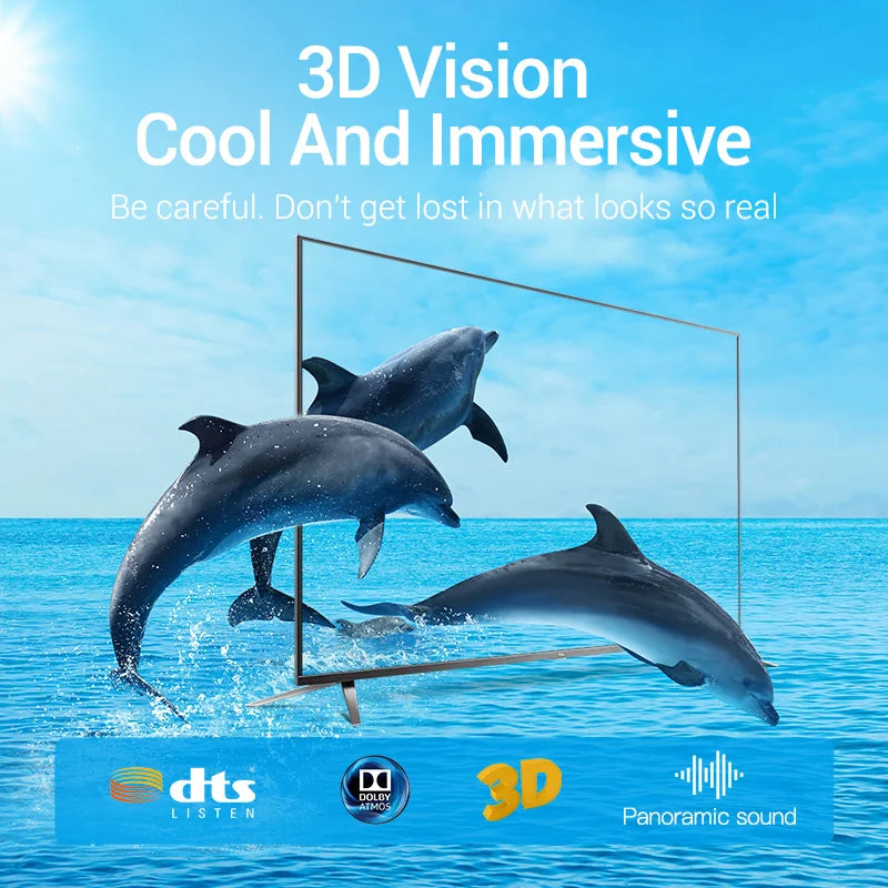 HDMI-Compatible 2.1 Cable Ultra High Speed 8K@60Hz 4K@120Hz Certified Cord for PS5 Xiaomi TV Box Dolby Vision HDCP 2.3