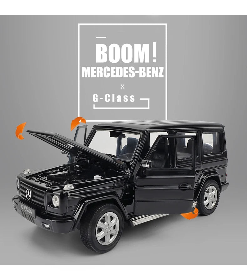1 24 Scale Mercedes Benz G500 SUV Diecast Model Car