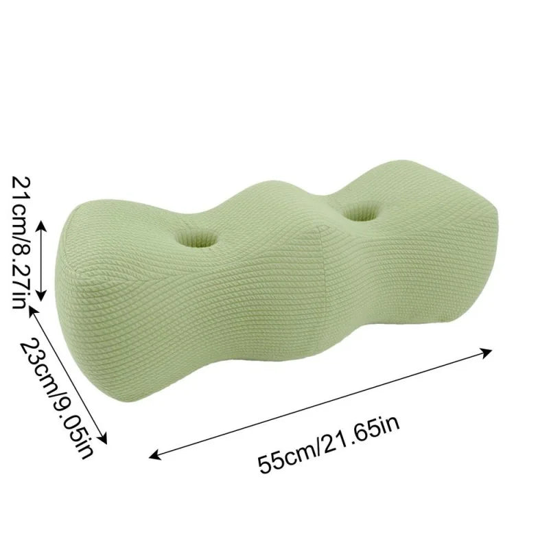 Memory Foam Knee Pillow for Sleeping Orthopedic Leg Support Cushion Ergonomic Pregnancy Maternity Bed Rest Comfort Lumbar Pad