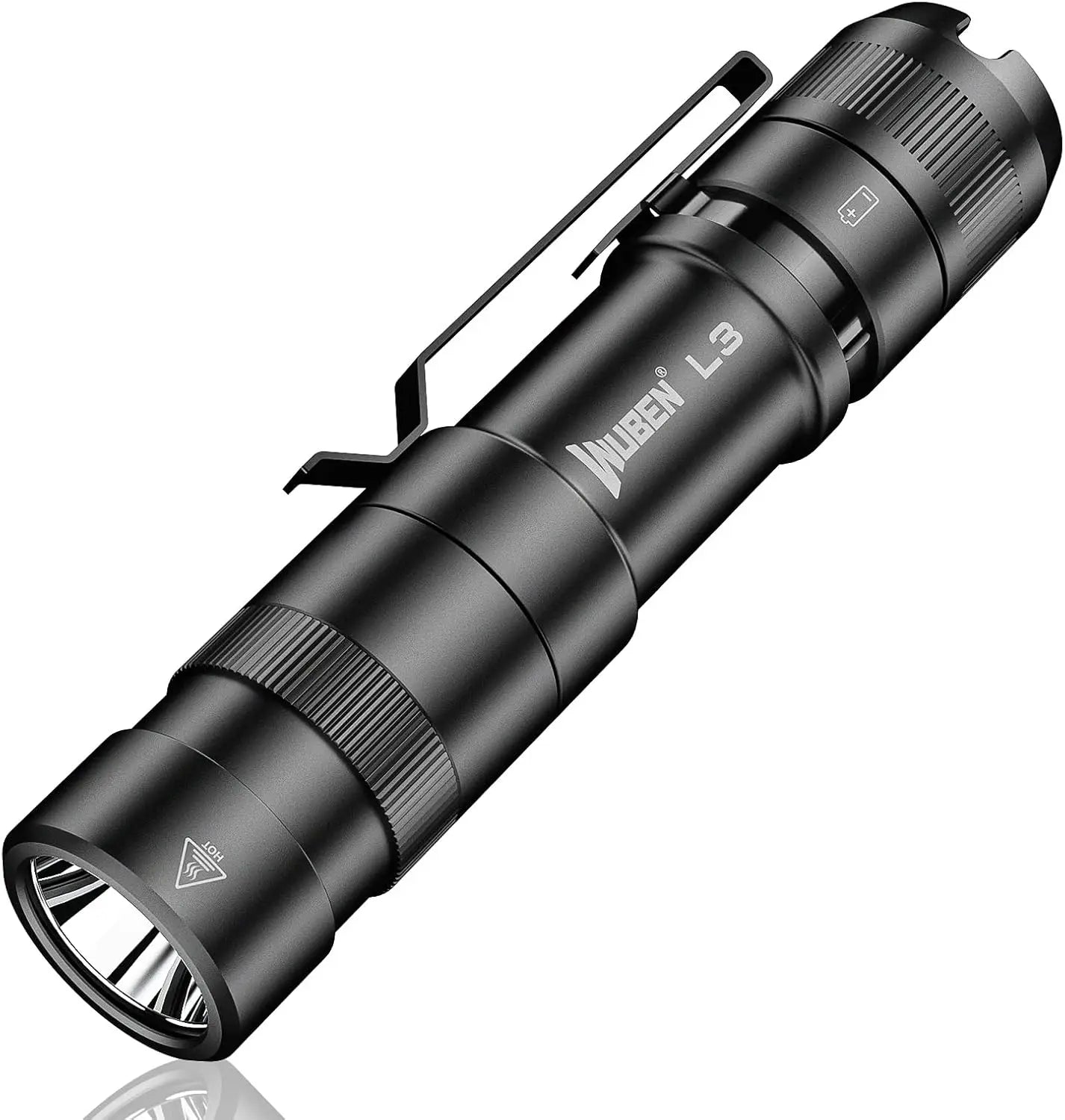 3000 Lumen Rechargeable Tactical LED Flashlight With Dual Way Charging