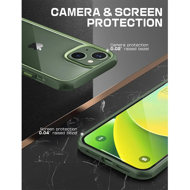 UB Style Premium Hybrid Protective Bumper Case For iPhone 14 (2022)/For iPhone 13 (2021) 6.1