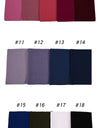 70*175cm Muslim Chiffon Hijab Shawls Scarf Women Solid Color Head Wraps Women Hijabs Scarves Ladies Foulard Femme Muslim Veil