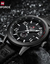 Watches Simple Fashion Waterproof PU Strap Luminous Date Week Male Quartz Wristwatch Relogio Masculino