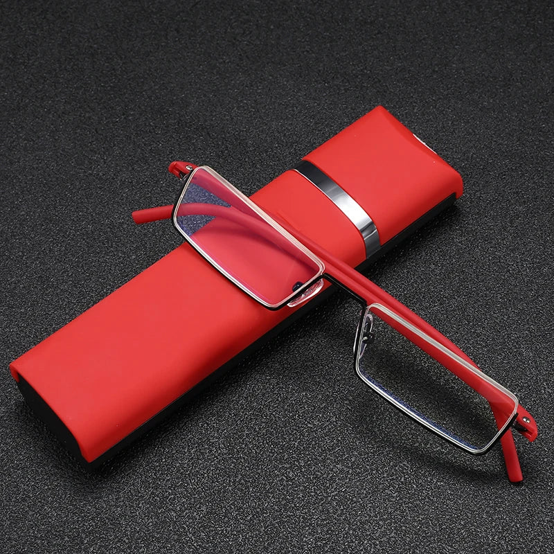 Decorative Glasses No Diopter Zero Men's Glasses Blue Light Blocking Reading Glasses