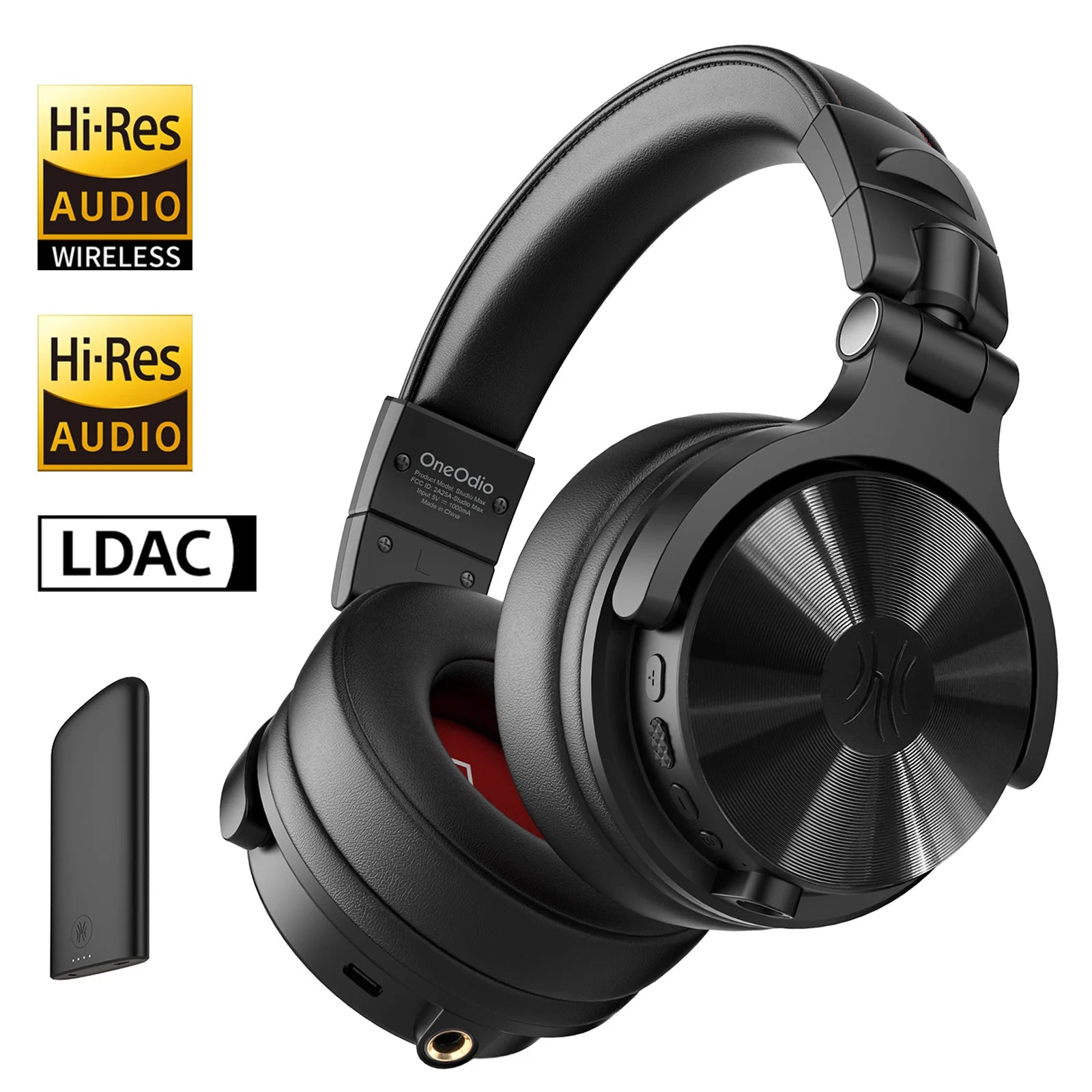 Studio Max1 Bluetooth Headphones Wireless DJ Headset With Low Latency Professional Studio Monitor Headphones Hi-Res LDAC