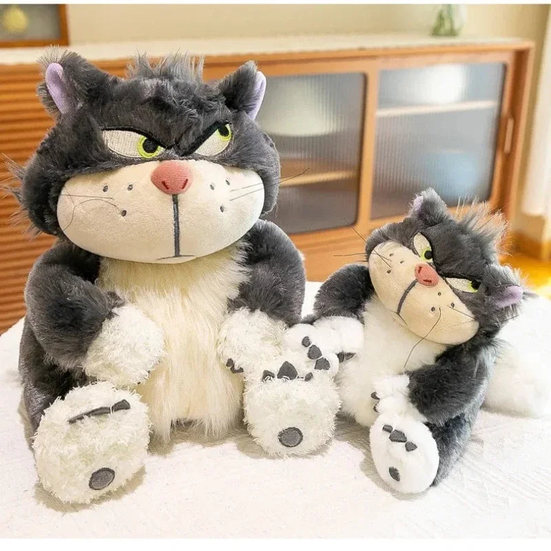 Disney 30cm Lucifer The Cat Cute Doll Plush Toy Throw Pillow Cat Doll Birthday Gift Valentine's Day Plush 's Toy
