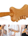 1 PC Wood Massage Stick Wooden Therapy Massage Tools, Home Gua Sha Lymphatic Drainage Tool,Relief Muscle Soreness Anti Cellulite