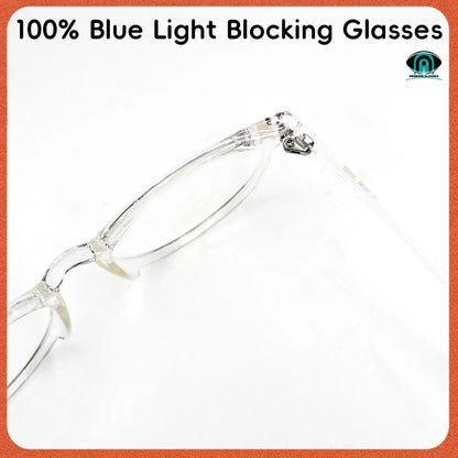 Clear Frame 100% anti-blue light glasses Clear Lens Anti fatigue Glasses Fashion Glasses Women And Man Computer Gaming Glasses