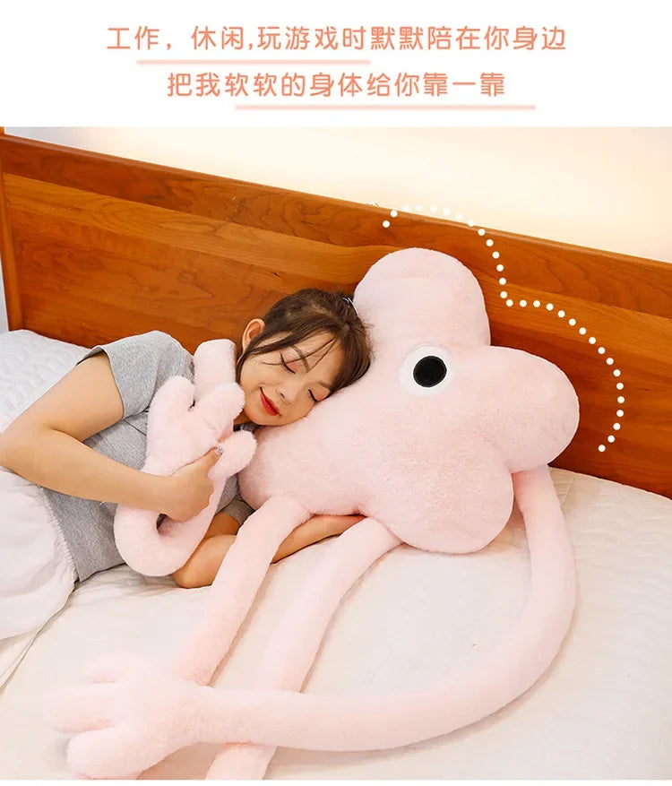 150cm Cushion Star Pink Coal Ball Plush Doll Sofa, Bedroom, Pillow, Funny Cushion Pillow Sofa Pillow Home Decoration Cute Pillow