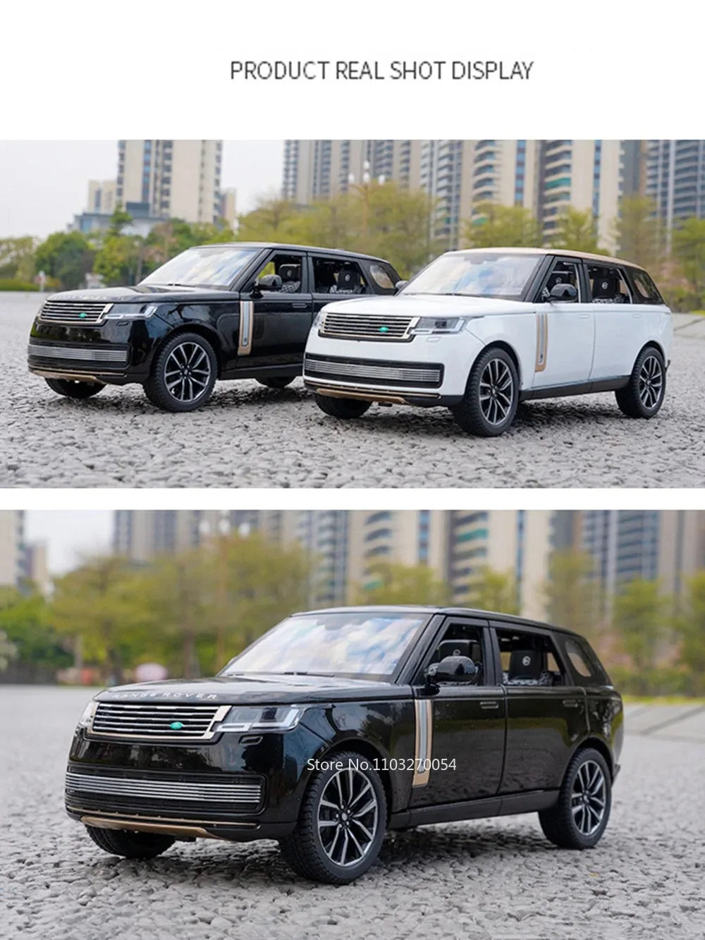 1:24 Land Rover Range Rover Defender Alloy Model Cullinan Diecast Car Toys Doors Opened Sound Light Vehices s Christmas Gifts