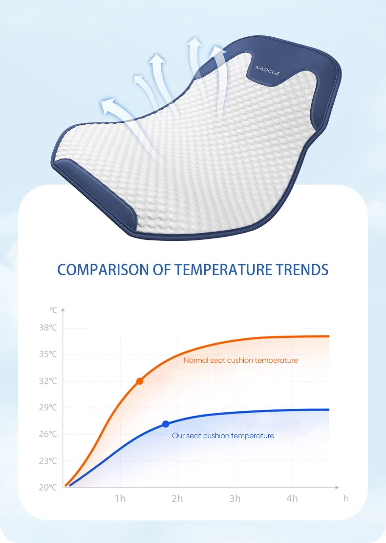 Summer Ice Silk Car Seat Covers Universal Front Rear Car Seat Cushion Auto Protect Mat Cooling Breathable Anti-slip Car Cover