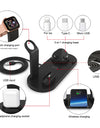 5 In 1 Wireless Charger Stand Pad For iPhone 15 14 13 Apple Watch Airpods Desk Phone Chargers Fast Charging Dock Station