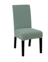 1PC Stretch Dining Chair Covers Polar Fleece Chairs Cover Seat Slipcovers Universal Dust Protector Cover for Hotel Party Banquet
