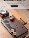 Tea Tray Tea Set Tea Tray Tea Sea Dry Brewing Platform Tray Bamboo Tray Tea Ceremony  Small Water Storage Tea Platform