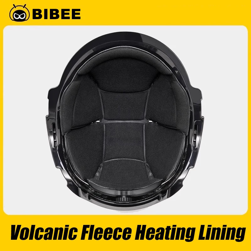 Open Face Electric Bike Helmet With Dual Visor