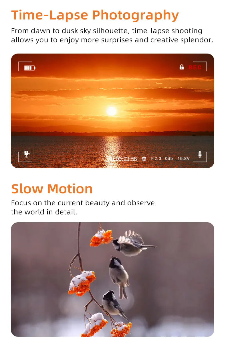 4K Action Camera with 2.33 Inch Touch Screen 5G WiFi HDR and 30M Waterproof Housing