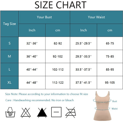 Seamless Shapewear Top Women Tummy Control Smooth Body Shaper Camisole Summer Nude Black Tank Top Slim Belly Compression Vest