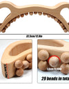 1Pcs Guasha Wood Stick Massage Tool for Body Lymphatic Drainage Massager Sculpting Tools,Anti Cellulite,Trigger Point Treatment