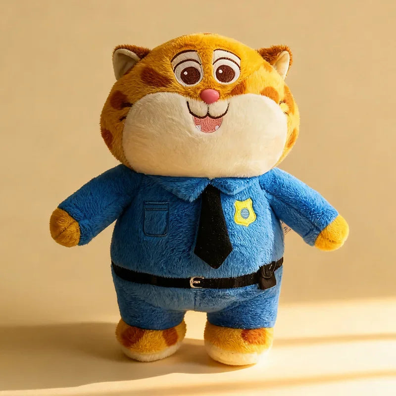 Hot 60cm Cute Kawaii Clawhauser Plush Toy Zootopia Stuffed Doll Soft Pillow Kids Birthday Xmas Gift Soft Animal Doll Play