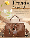 Handbags High Quality Leather Shoulder Bags Designer Solid Color Handbag
