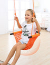 U-shape Children Swing Indoor Outdoor Baby Home Courtyard Rope Net Seat Hanging Chair Playground Equipment