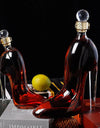 375ml 700ml High-Heels Shoes Shaped Whisky Decanter Glass Crystal Merlot Rum Vodka Wine Bottle Liquor Dispenser Bar Tools