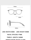 Ultra-light Comfortable Big Eyewear TR90 Pure Titanium Retro Square Optical Prescription Glasses Frame