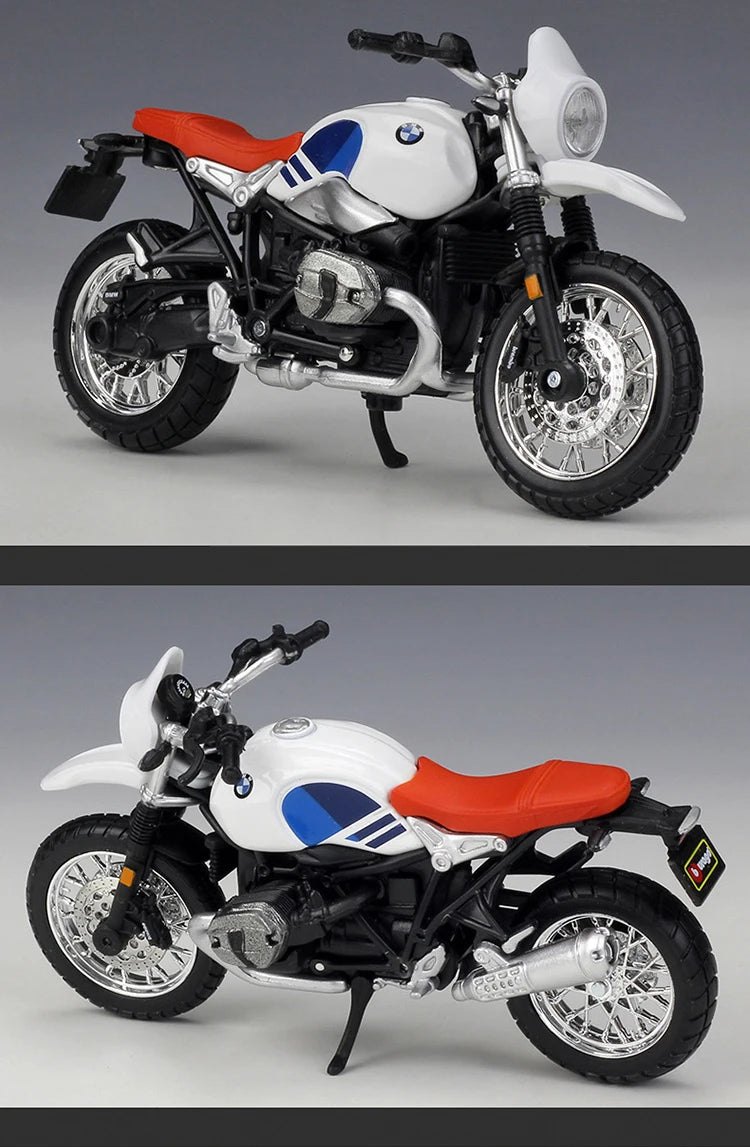 1 18 Scale BMW R nineT Urban GS Diecast Motorcycle Model
