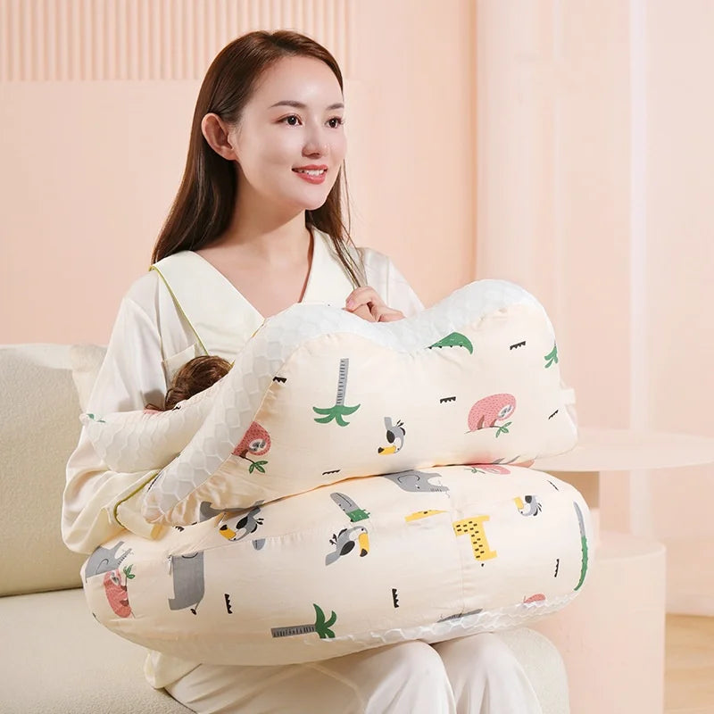 Multifunctional Nursing Pillow For Breastfeeding Moms  Feeding Support Postpartum Pregnancy Comfort Ergonomic Maternity