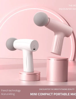 Mini Pink Muscle  Massage Gun Deep Tissue Handheld Massage Gun Therapy Gun Fascia Gun Massagegun Massagers Handheld Deep Tissue
