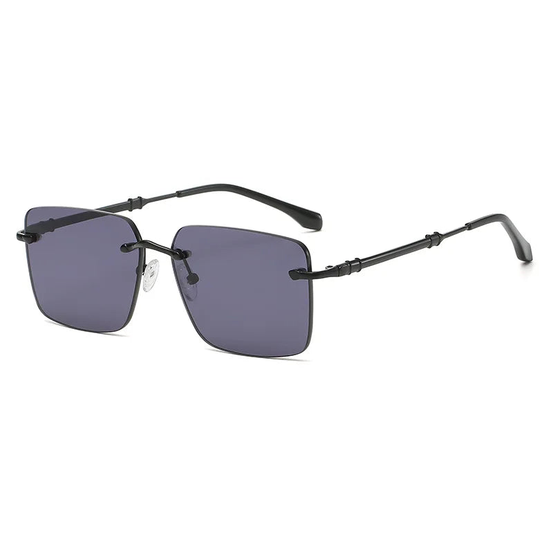 Trimmed Square Sunglasses Cover  Trend European And American Star Glasses