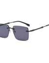 Trimmed Square Sunglasses Cover  Trend European And American Star Glasses