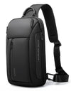 Oxford Trendy Waterproof Materials Men Chest Bag with Large Capacity Fashion Multi-Pockets Slim bag