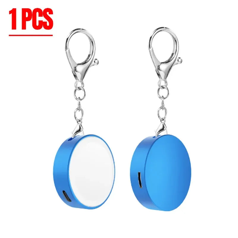 Dual Port Charging Strong Megnetic Portable Design USB Type C Mini Light Weight 5W Travel Smartwatch Wireless Charger