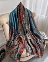 Women Summer Silk Scarves Shawl Lady Wrap Soft Female Echarpe Designer Beach Stole Bandana foulard muffler