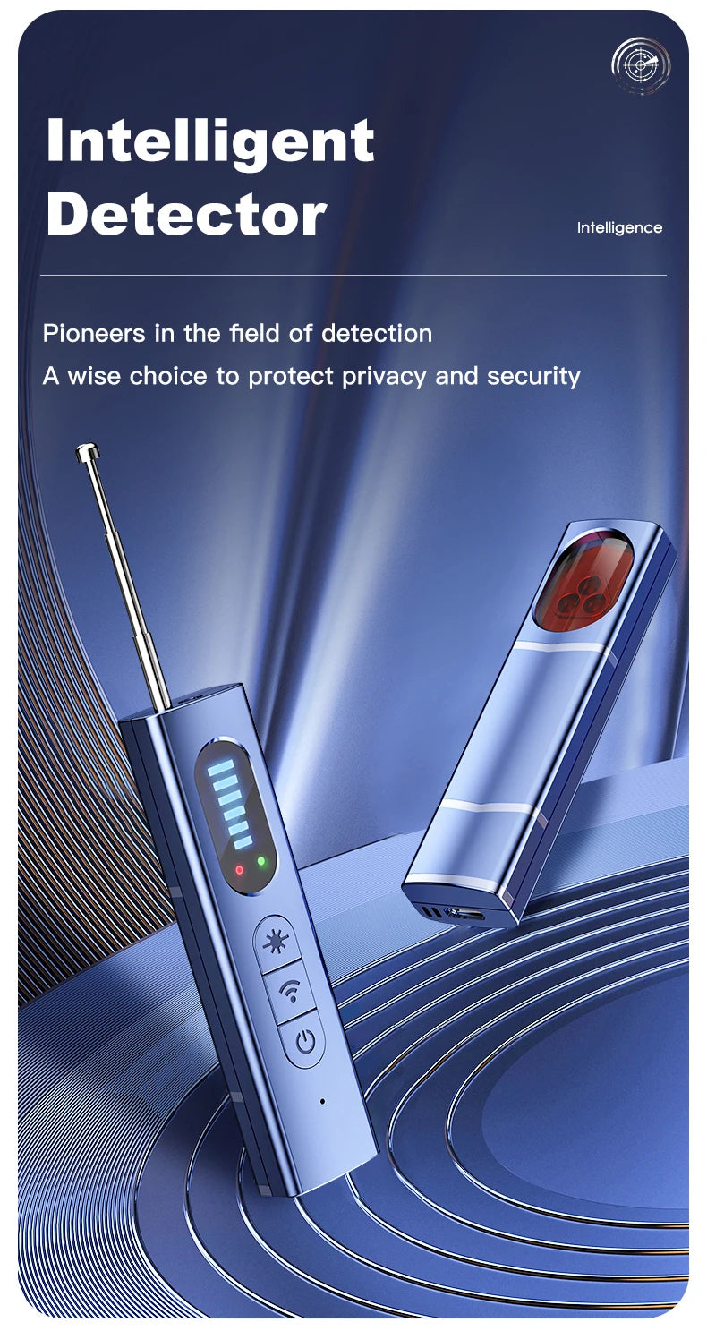 T18 hidden camera detector, camera detector, insect and hidden camera detector, RF signal scanner, home wireless charging, offic