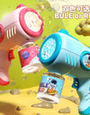 Astronaut Electric Bubble Gun Kids Toy Bubbles Machine Automatic Soap Blower with Light Summer Outdoor Party Games